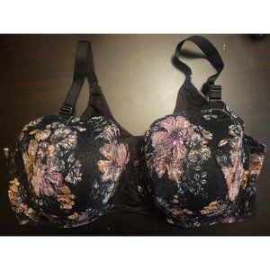 Lace and Floral Tshirt Bra